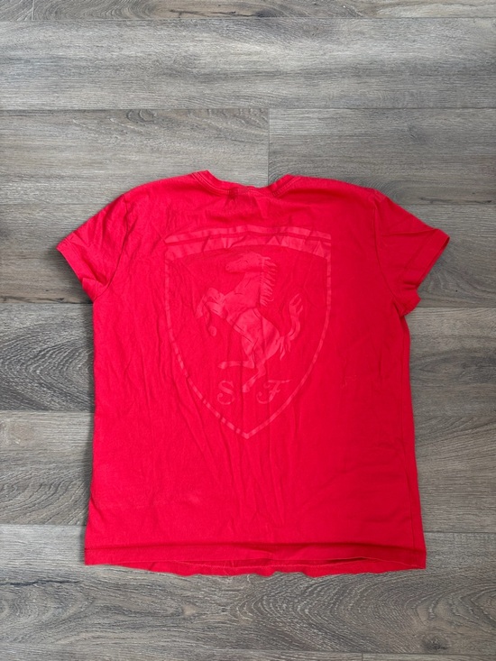 Ferrari Other - Ferarri Red Graphic T‑Shirt with Shield Logo